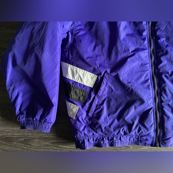 Vintage 90’s Adidas Puffer Coat - Three Stripe Full Zip - Size XL - Picture 6 of 15